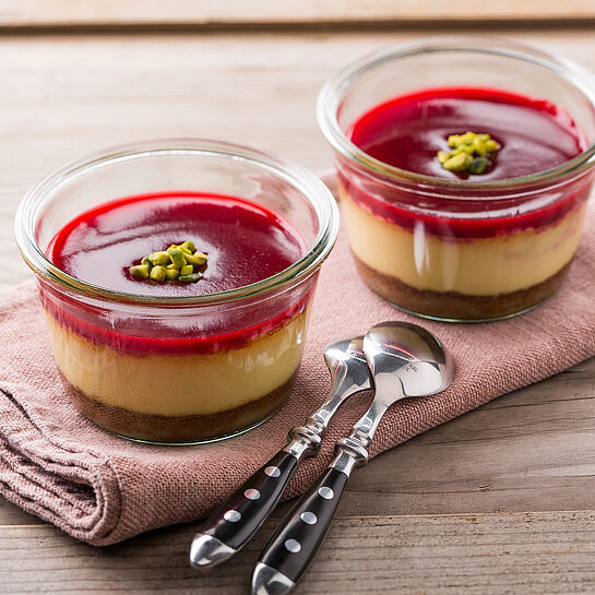 Cheesecakes mit Chavroux - tolle Rezeptidee