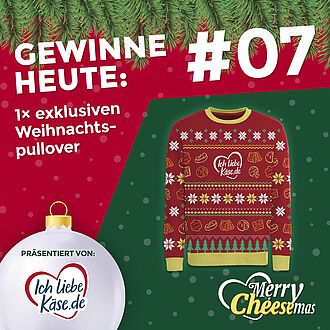 Ich liebe Käse - Adventskalender 2024 - Türchen Nr 7