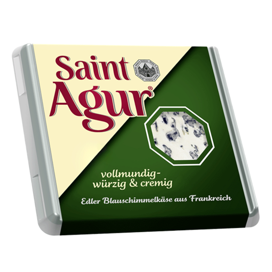 Saint Agur Stück 125 g packshot