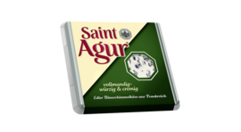 Saint Agur Stück 125 g packshot Saint Agur Stück 125 g packshot