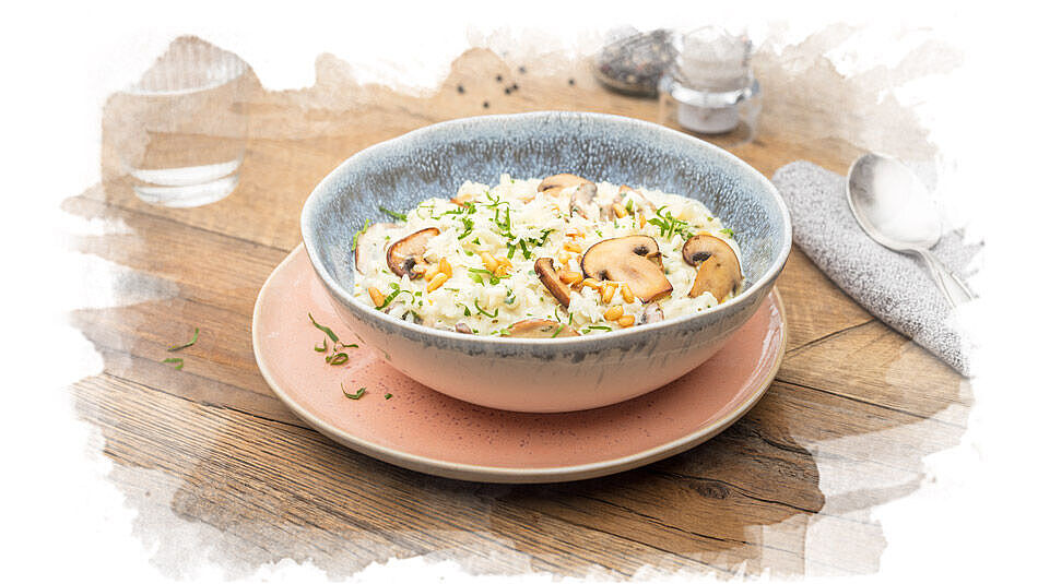 Pilzrisotto