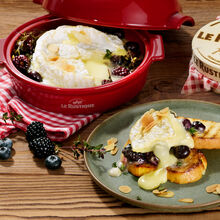 Camembert vom Grill mit Beeren 