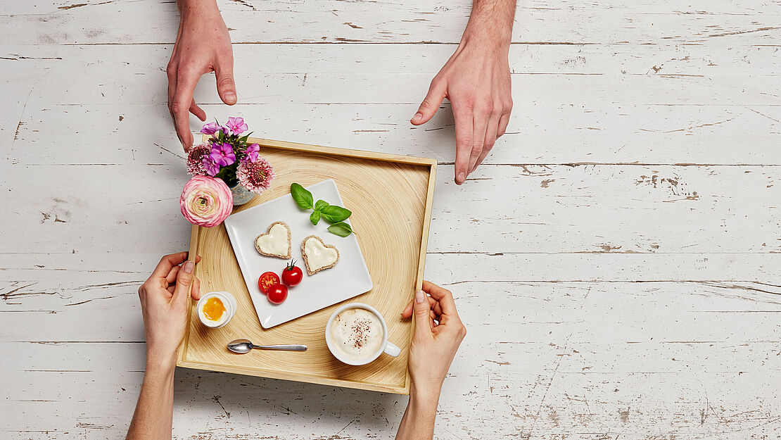 Video Anleitung für Käse-Herzen zum Valentinstag 