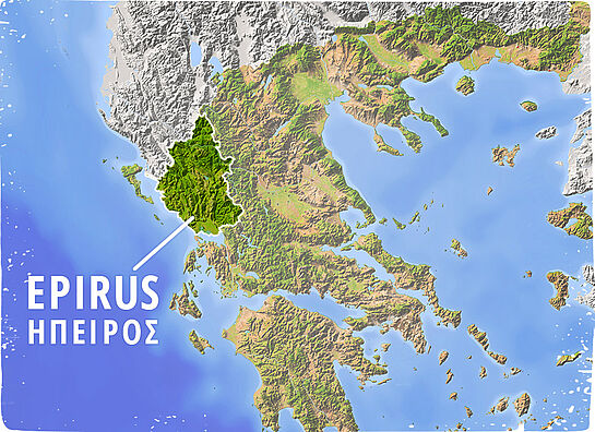 islos epirus karte