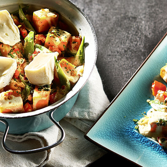 Rezept für Buntes One Pot Süßkartoffel Curry