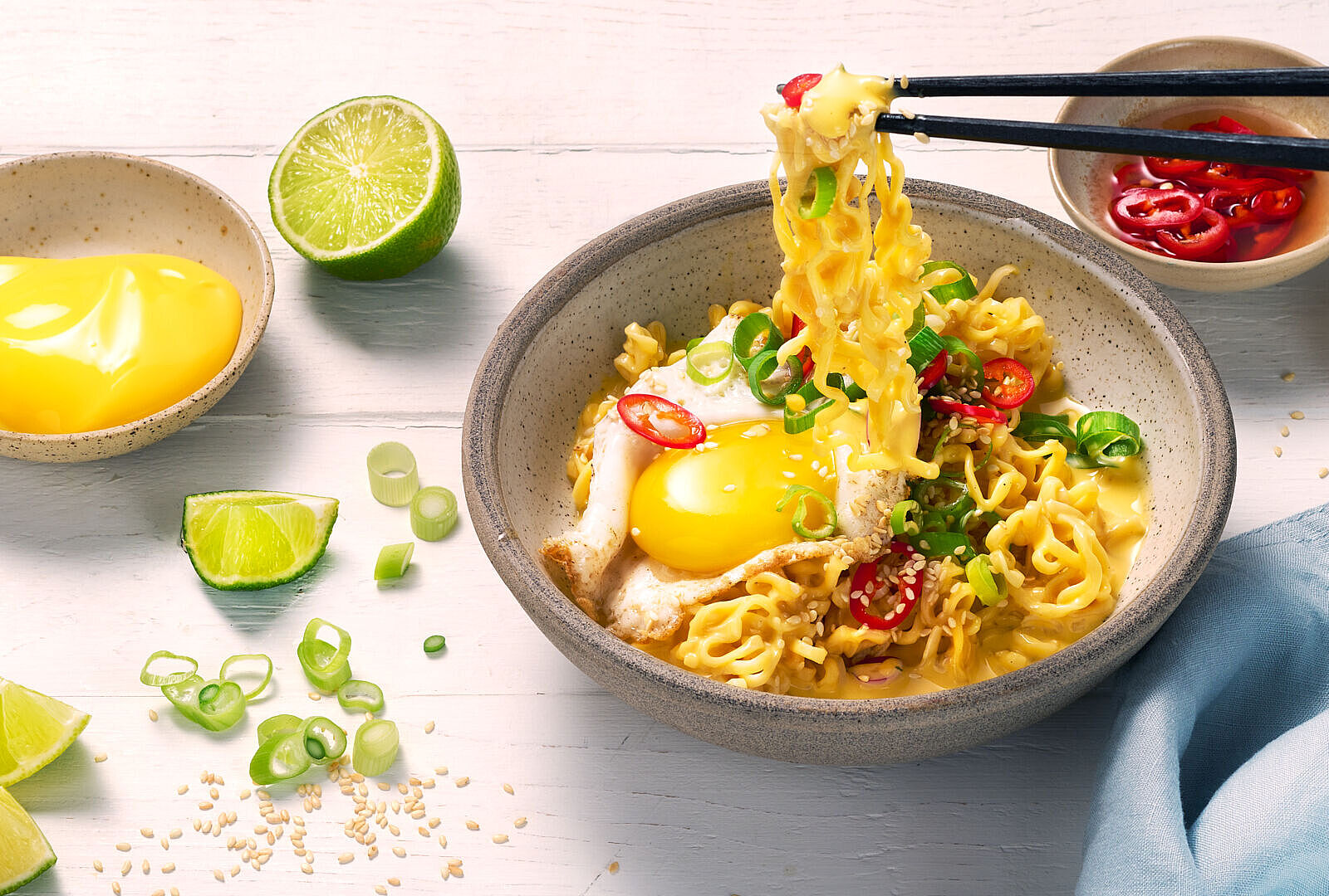 Spicy Cheese Ramen