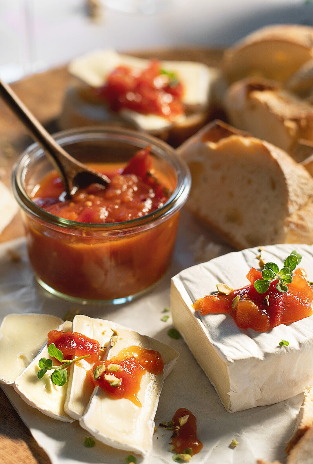 Selbstgemachtes Tomatenchutney