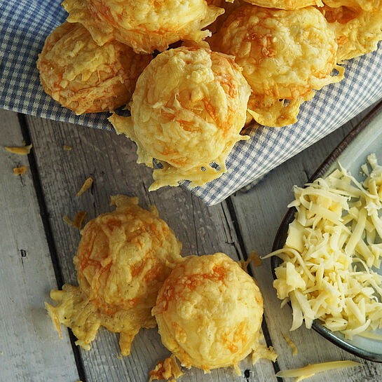 Rezept schnelle Käsebrötchen