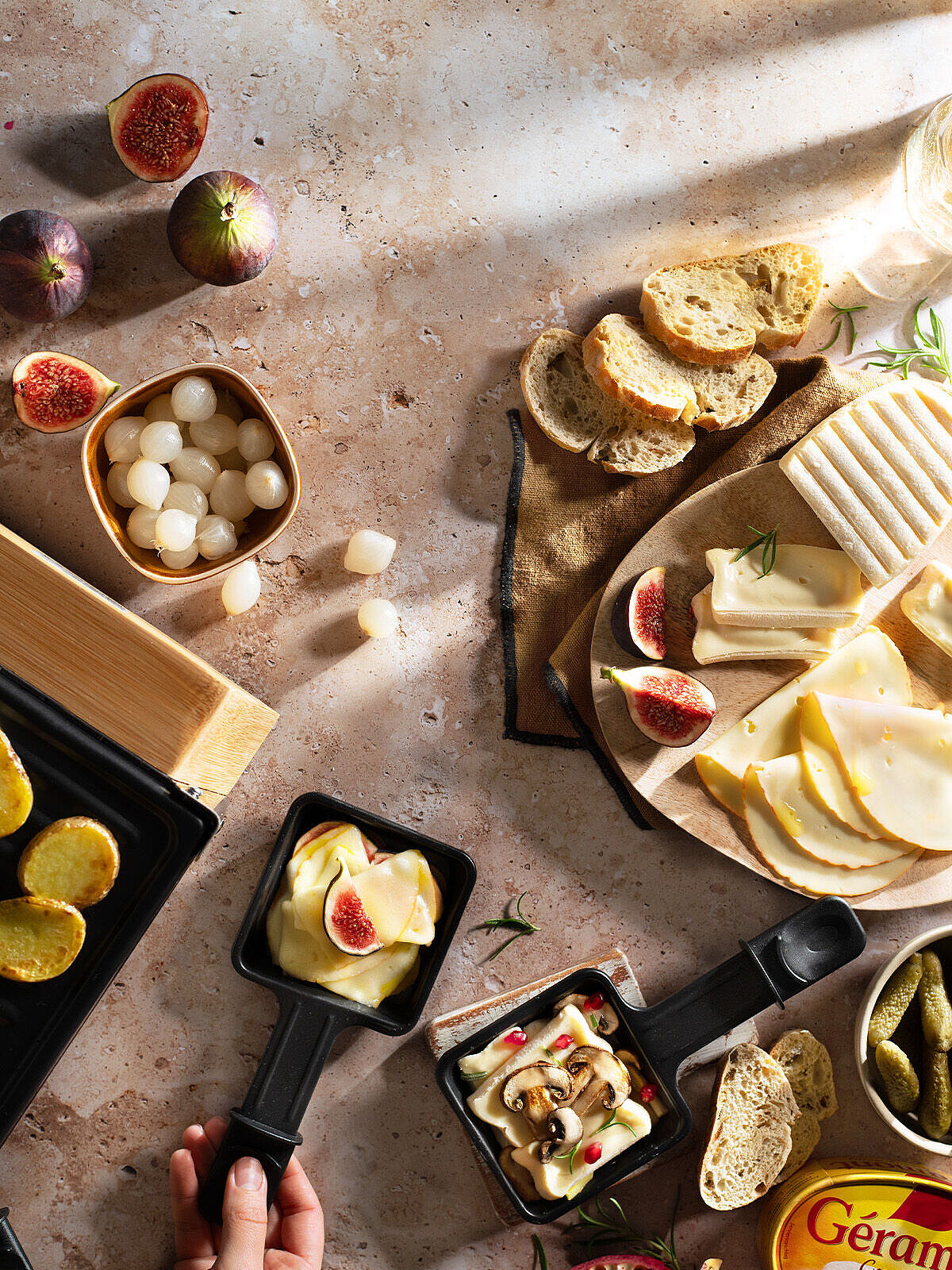 Raclette mit Géramont