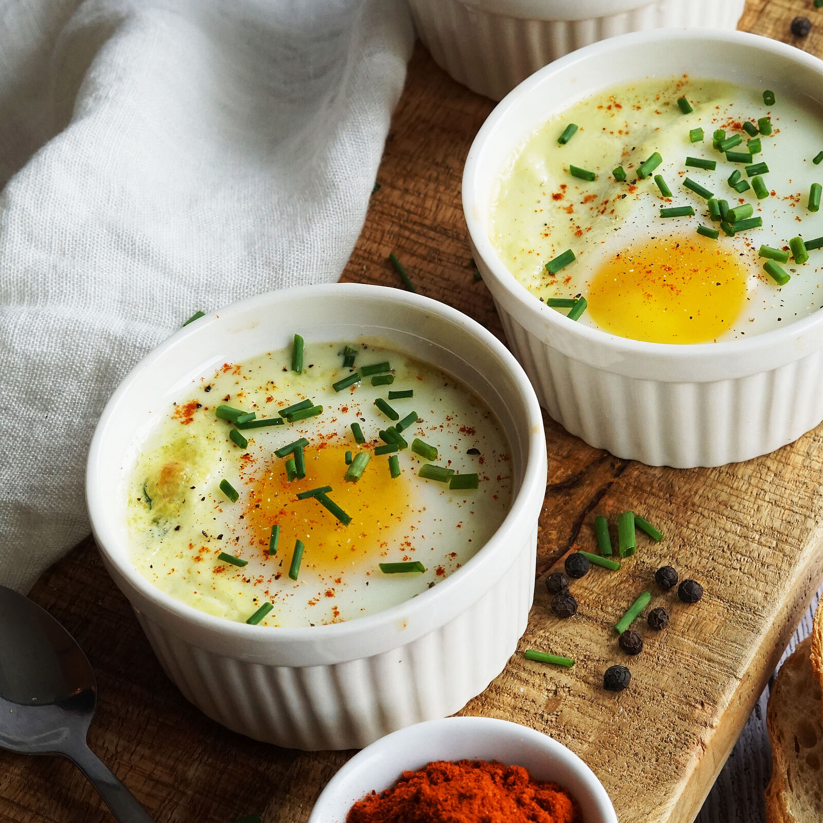 Oeuf cocotte - Ei aus dem Ofen