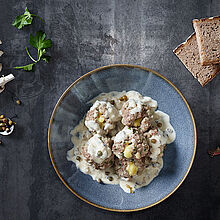 Königsberger Klopse Rezept mit Kapernsoße und Fol Epi