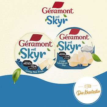 Géramont mit Skyr Produkttest - jetzt bewerben