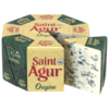 Saint Agur L'Intense Käsetheke Theke packshot slice Saint Agur L'Intense Käsetheke Theke packshot slice