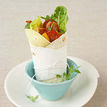 Wrap mit Hähnchenbrust - genussvoll kochen
