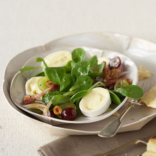 Herzhafter Nüsschen-Salat &quot;Eugène&quot; - genussvoll kochen