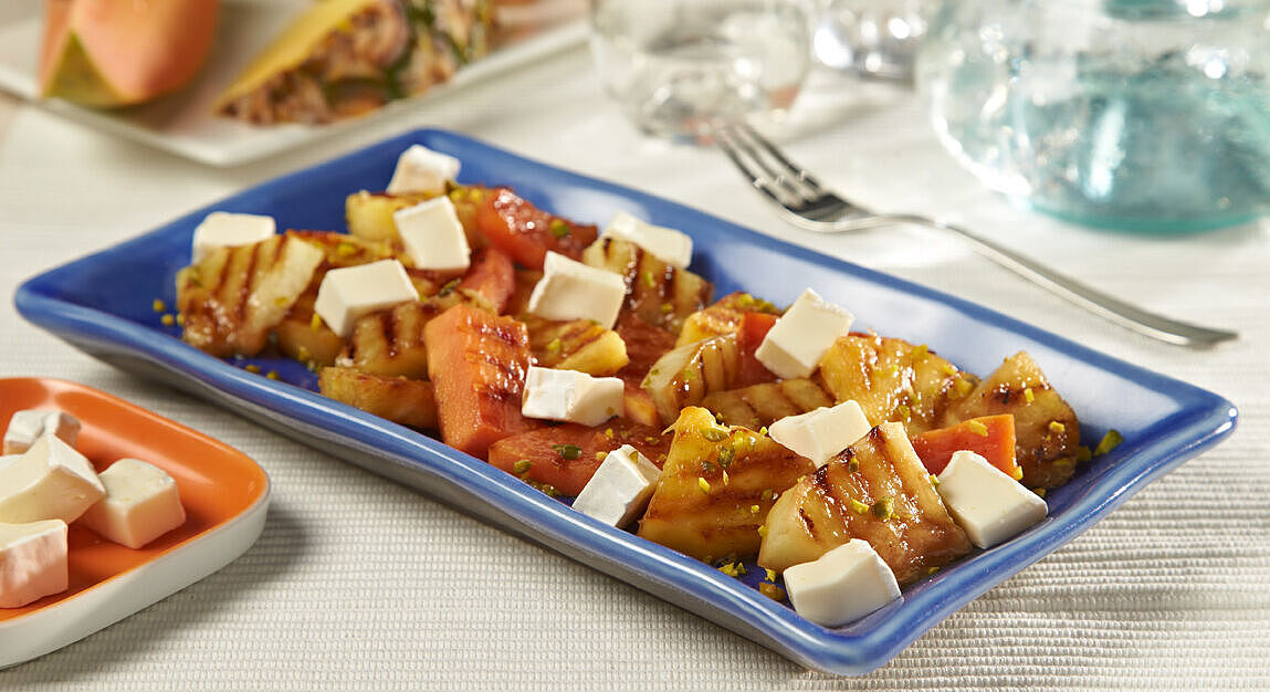 Gegrilltes Obst