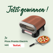 Gewinne einen von 3 Pizza Pronto Electric von Tefal