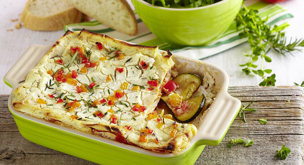 Lasagne mit Chavroux