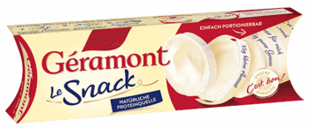 Géramont Produkte packshot Le Snack