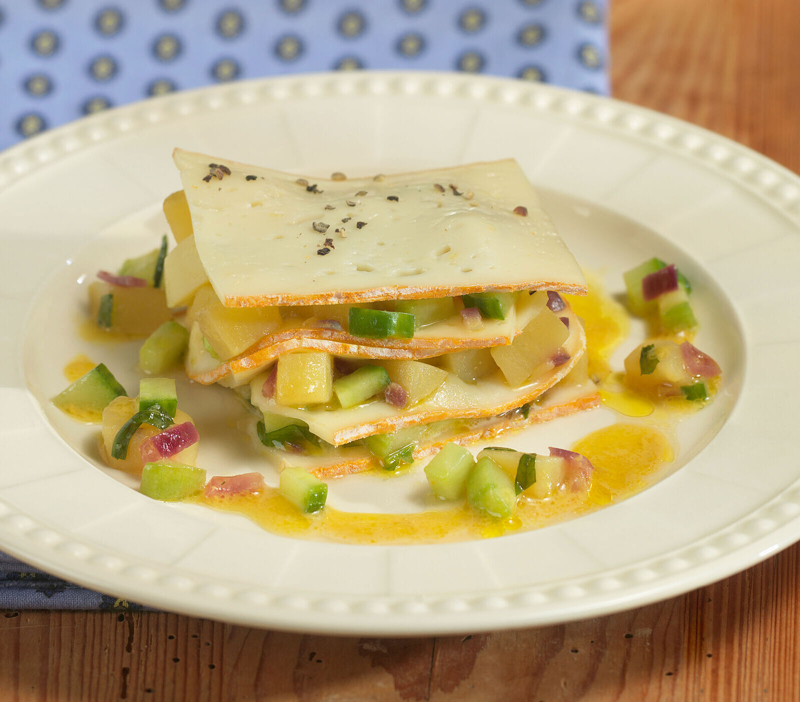 Käse-Lasagne Surprise