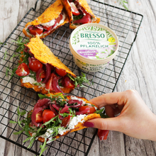 Karottenwraps mit Bresso Pflanzlich Knoblauch