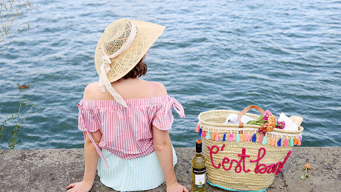 Picknicktasche, Picknickkorb, DIY, basteln, Anleitung, „Mein Feenstaub“