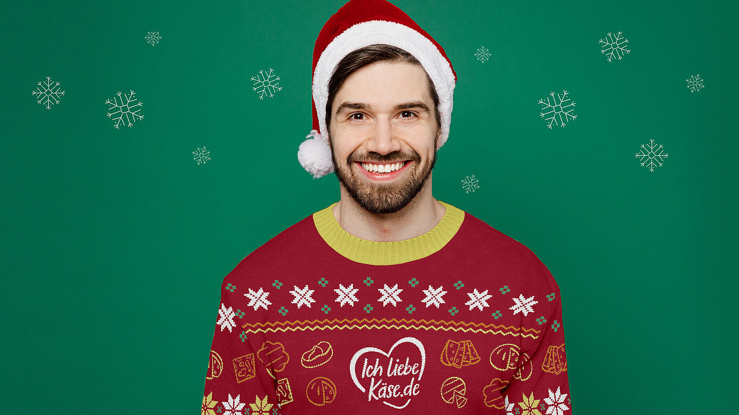 Gewinne einen Weihnachts-Pullover von ich-liebe-käse.de