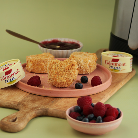 Géramont Mini Herzen aus der Hießluftfritteuse