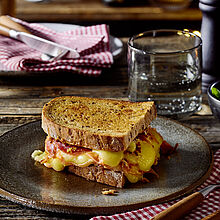 Croque Monsieur mit Le Rustique Raclette l&#039;Originale