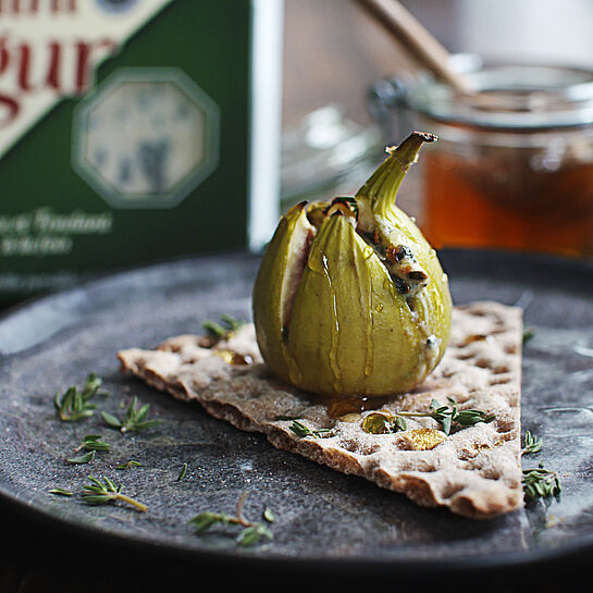 Foodpairing-Rezept für Feige mit Saint Agur Blauschimmelkäse