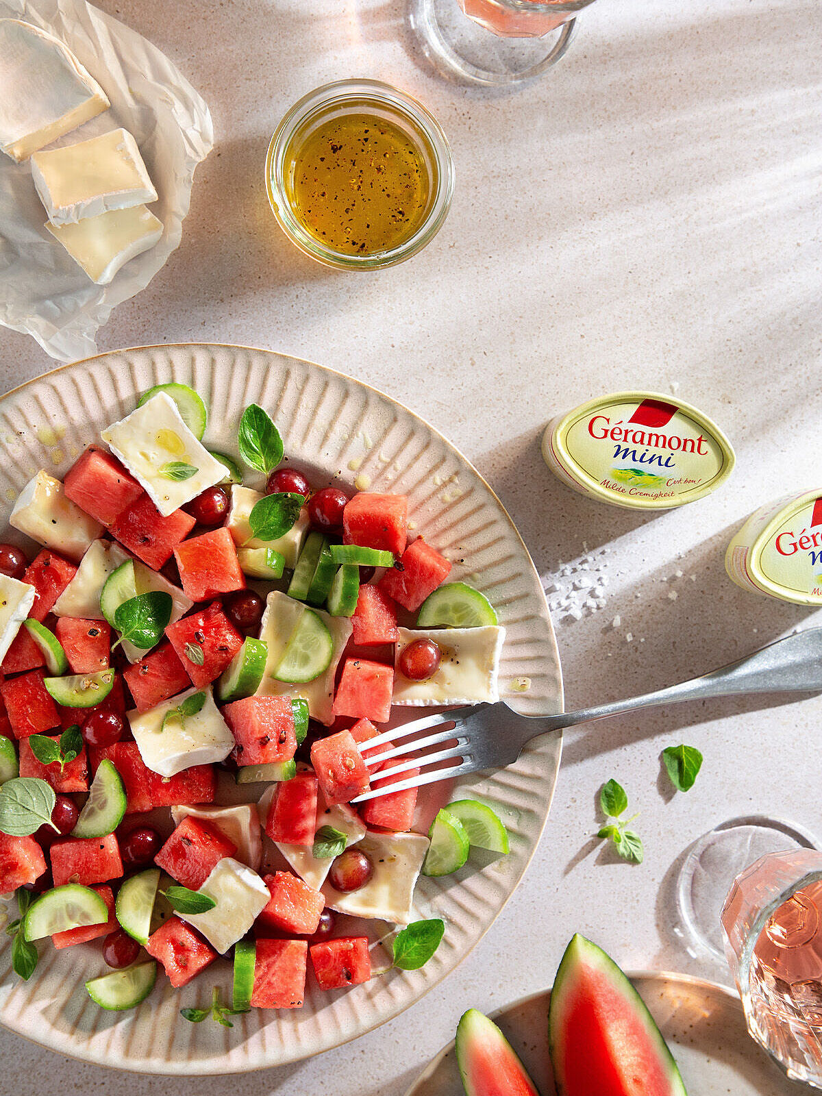Wassermelonen-Salat