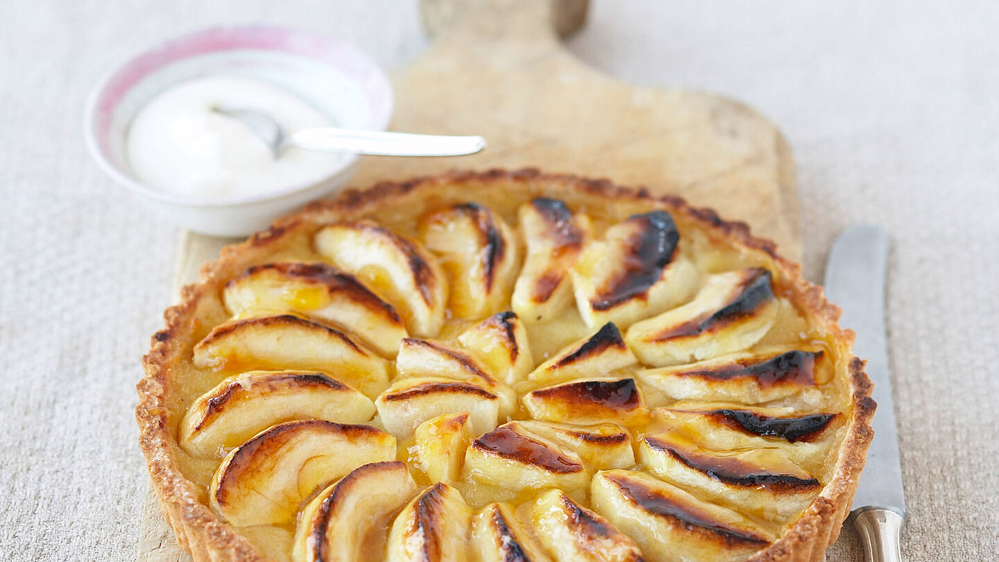 Tarte aux pommes - leckere Rezeptidee