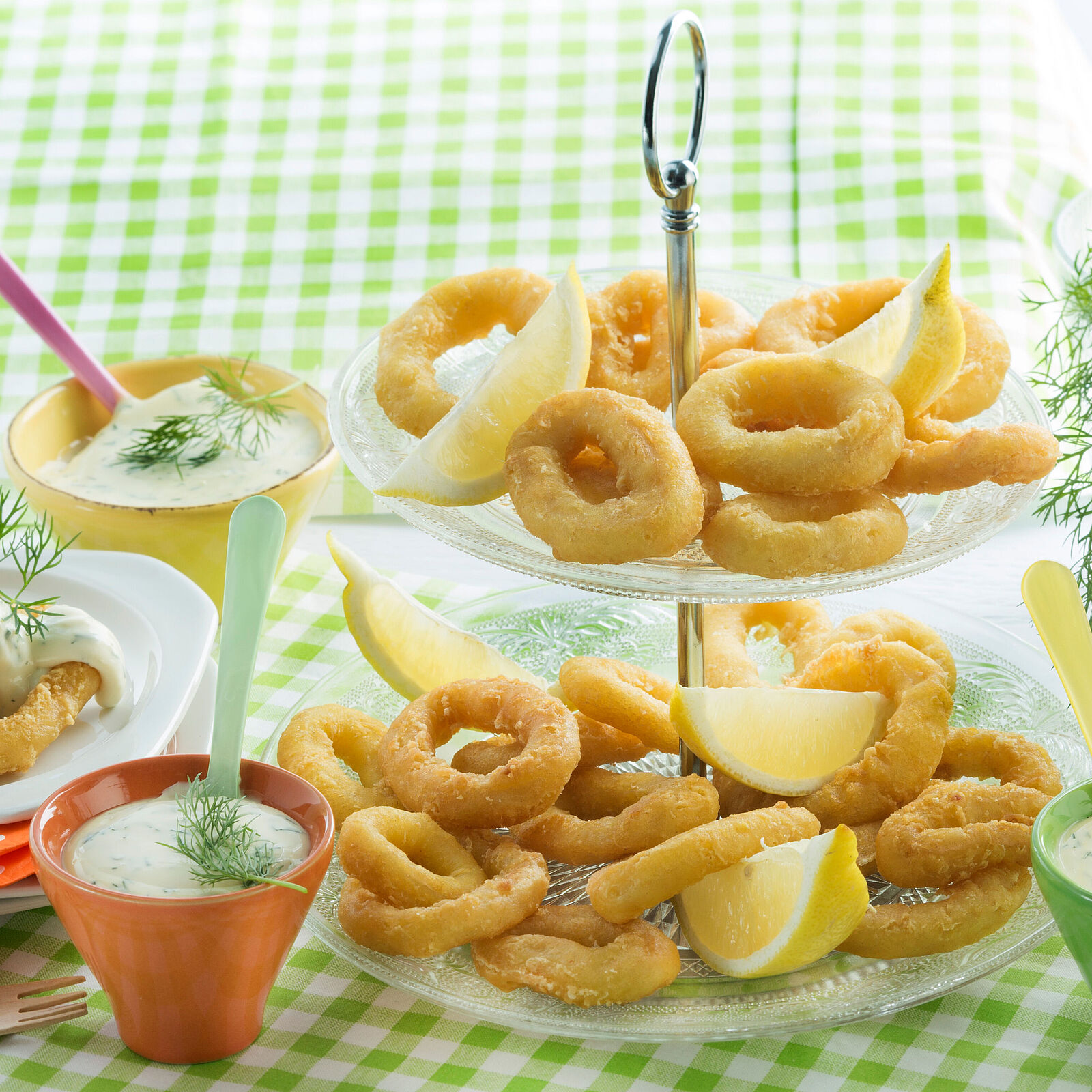 Kräuter-Dip für gebackenen Fisch