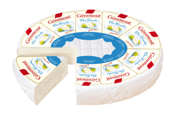 Géramont Produkte packshot Theke Käselaib der Frische
