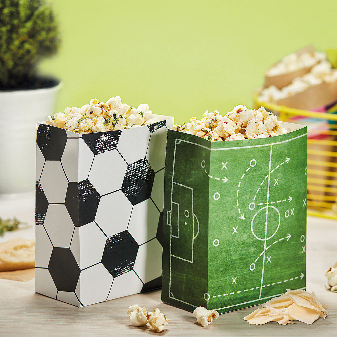 Rezept für Genießer-Popcorn für lange Fußballabende
