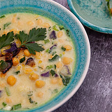 Rezept für Kichererbsen-Linsensuppe