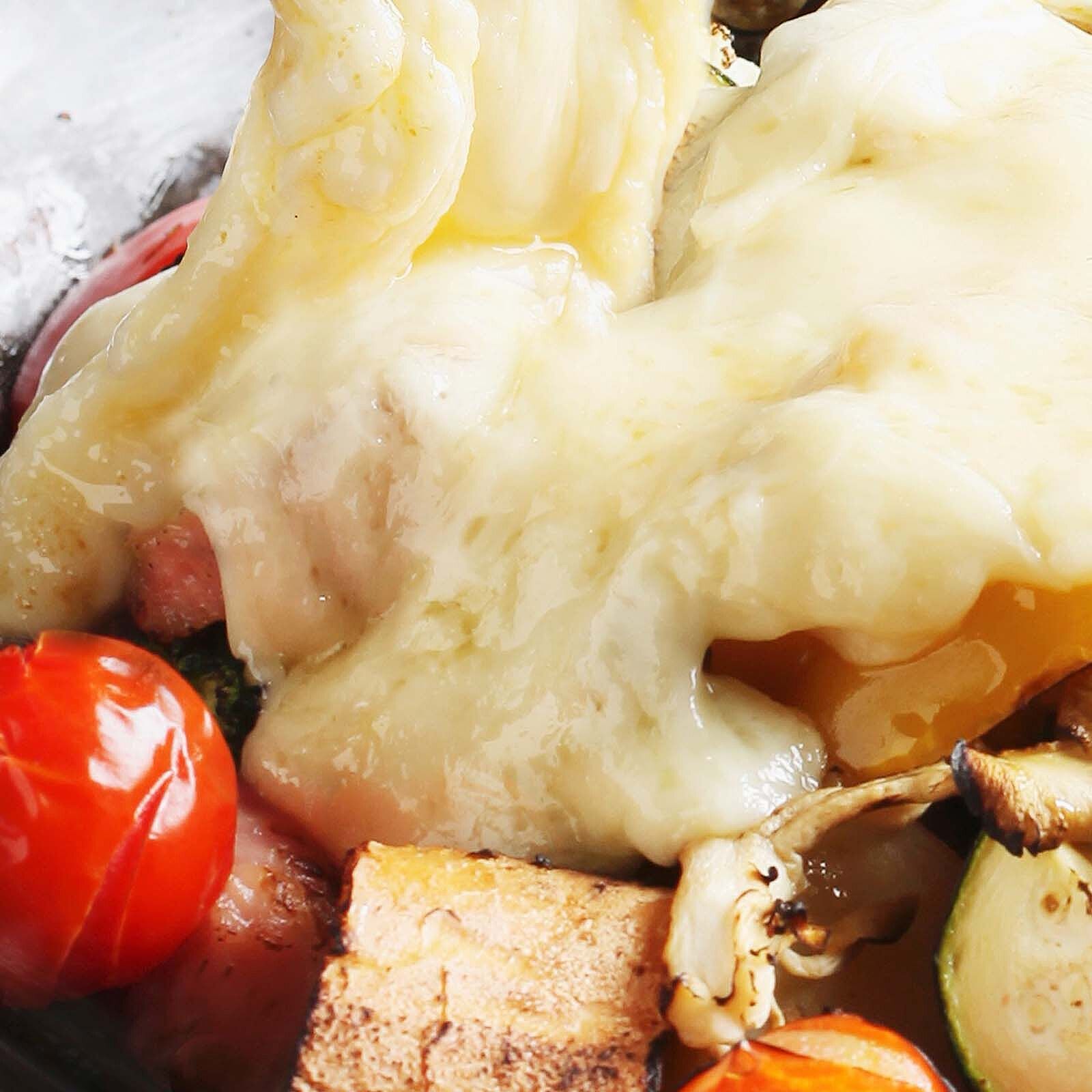 Raclette mit Gemüse