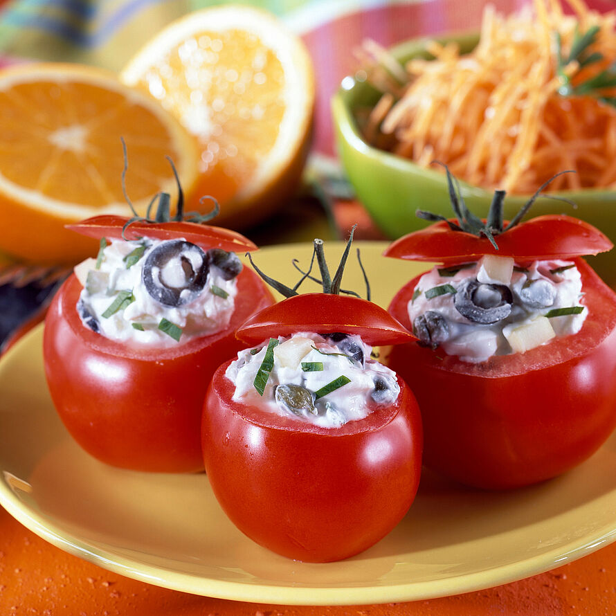 Tomaten-Überraschung mit Chavroux - leckere Rezeptidee