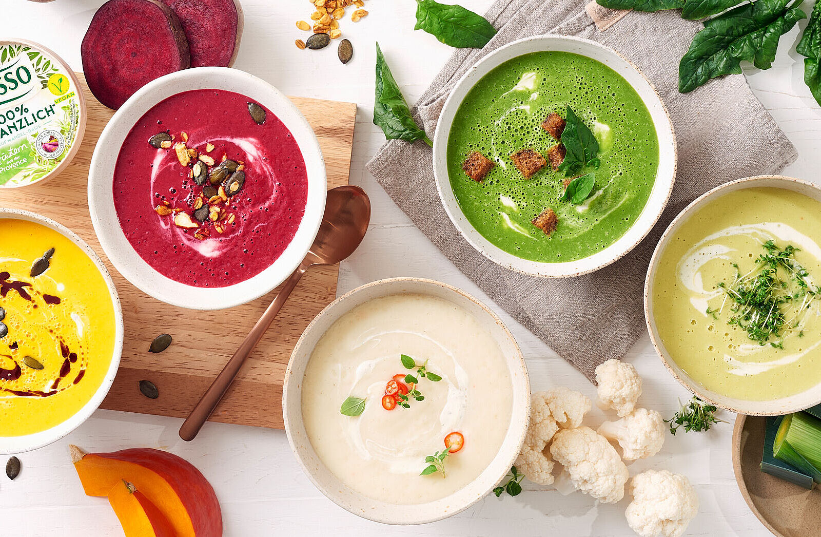 Rainbow Soup - Gemüsesuppe