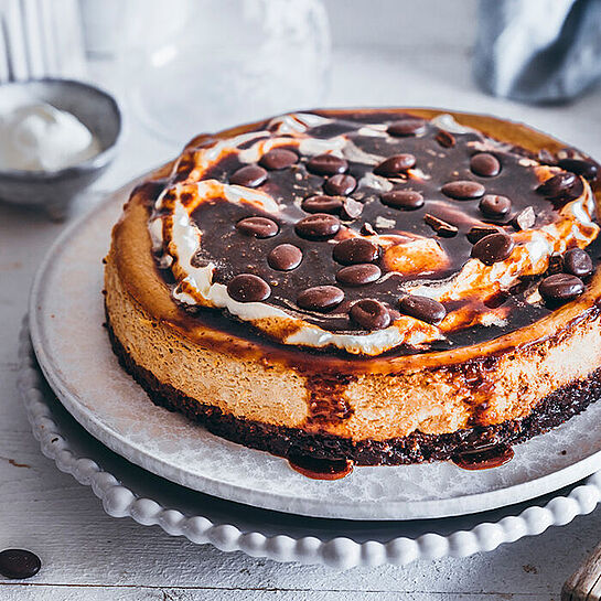 Espresso Martini Cheesecake | Leckeres Käsekuchen Rezept mit Kaffeesirup