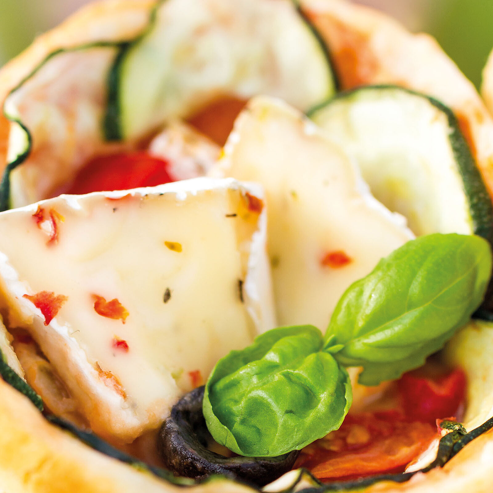 Pizza Cones mit Géramont