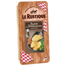 Le Rustique Raclette mit 3 Pfeffersorten pikant würzig