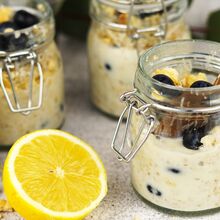 Cheesecake Overnight Oats