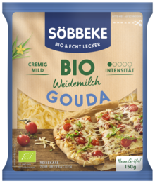 Packung Bio Weidemilch Gouda Reibekäse