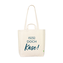 Baumwolltasche Is(s) doch Käse