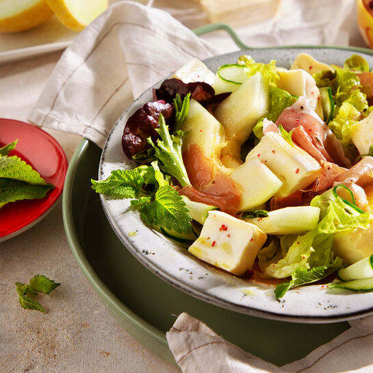 Cantaloupe Salat Cantaloupe Salat