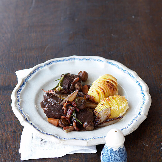 Boeuf Bourguignon &amp; Gratin Dauphinois - genussvoll kochen