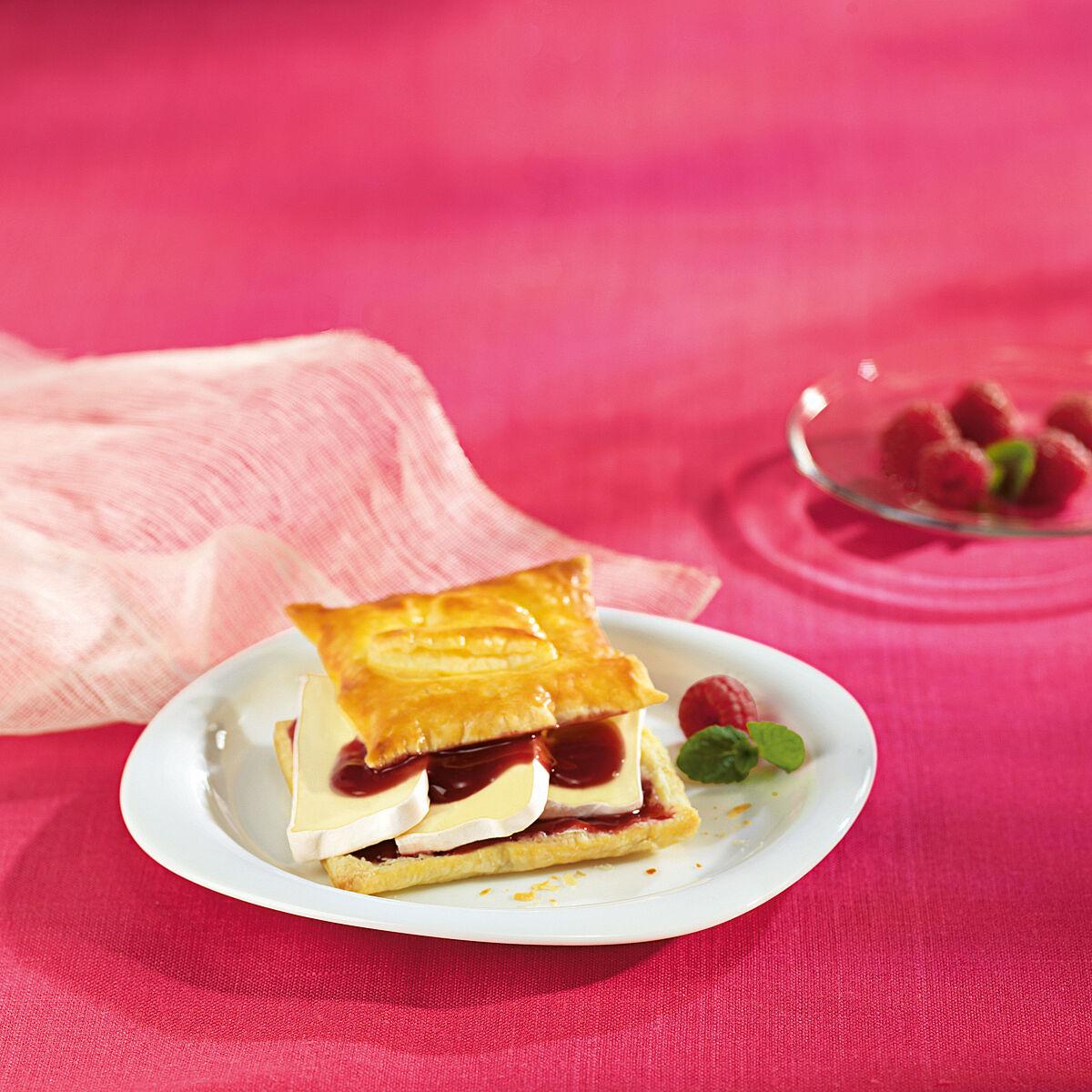 Süß-pikante Käse-Häppchen