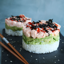 Shrimp Sushi Stack