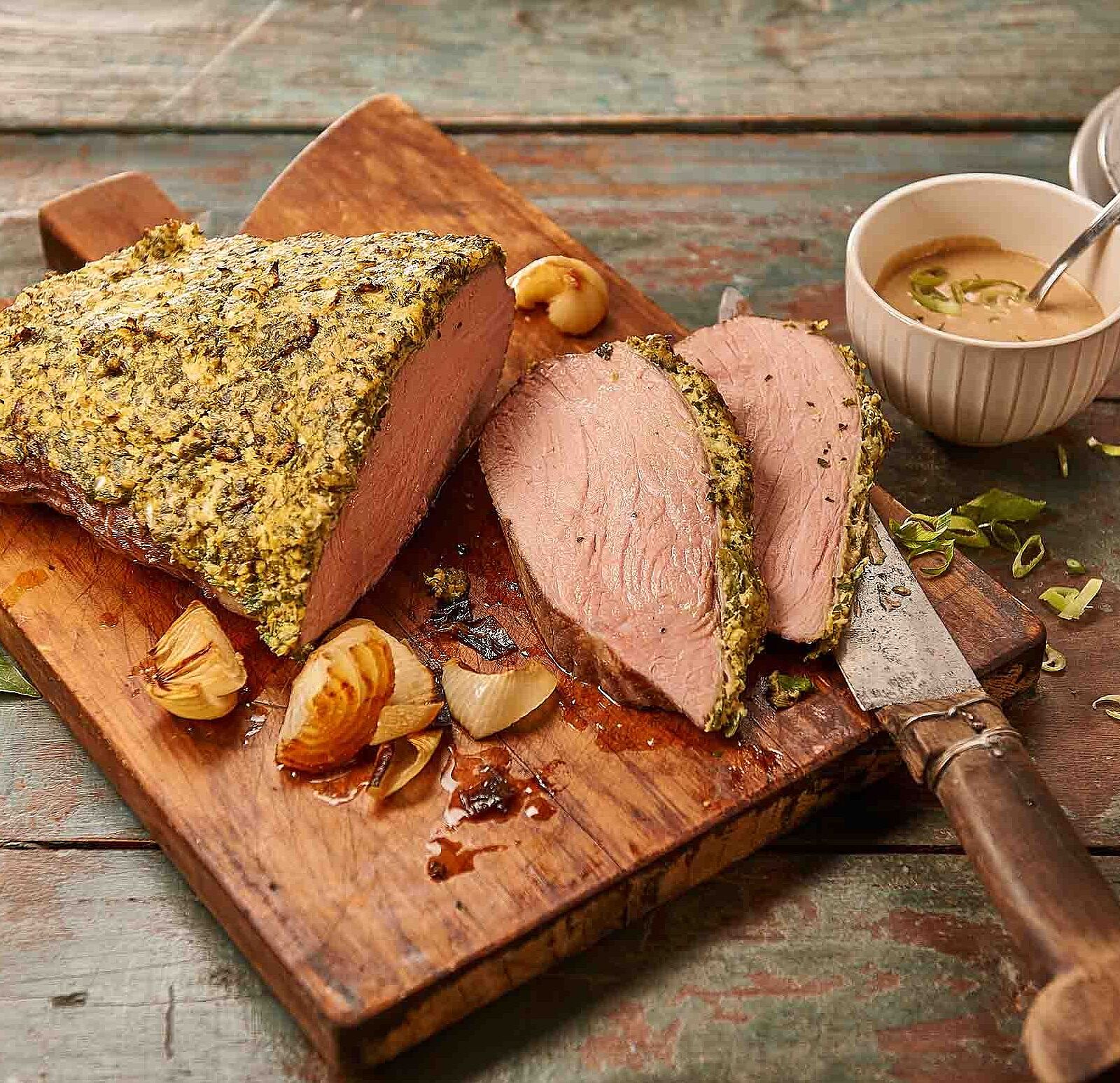 Kalbstafelspitz mit Kräuterkruste
